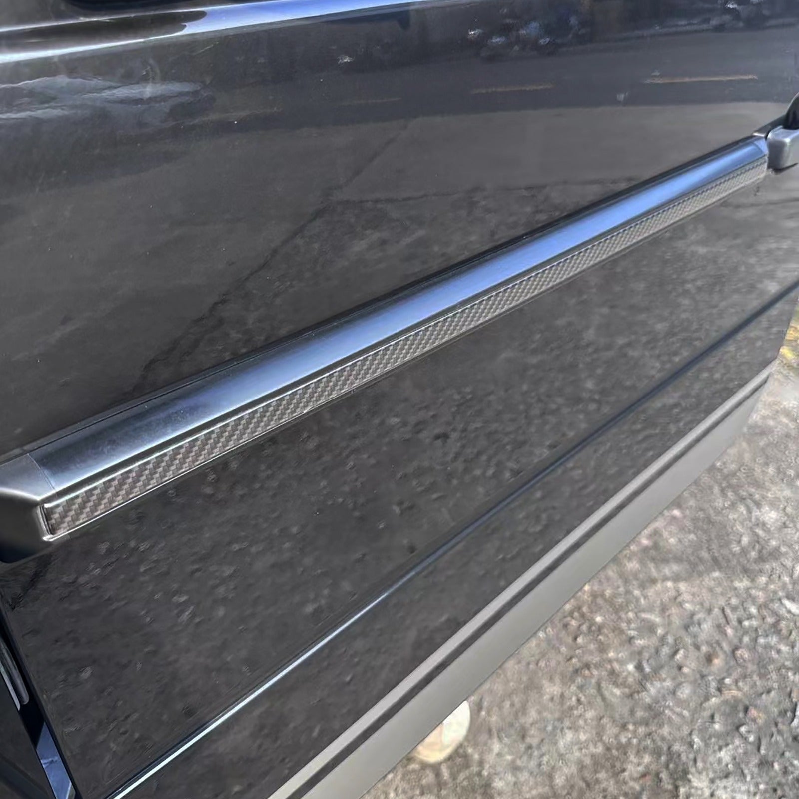Carbon Fiber Body AMG Side Molding Trims - Mercedes W464 G63 G550 2018+