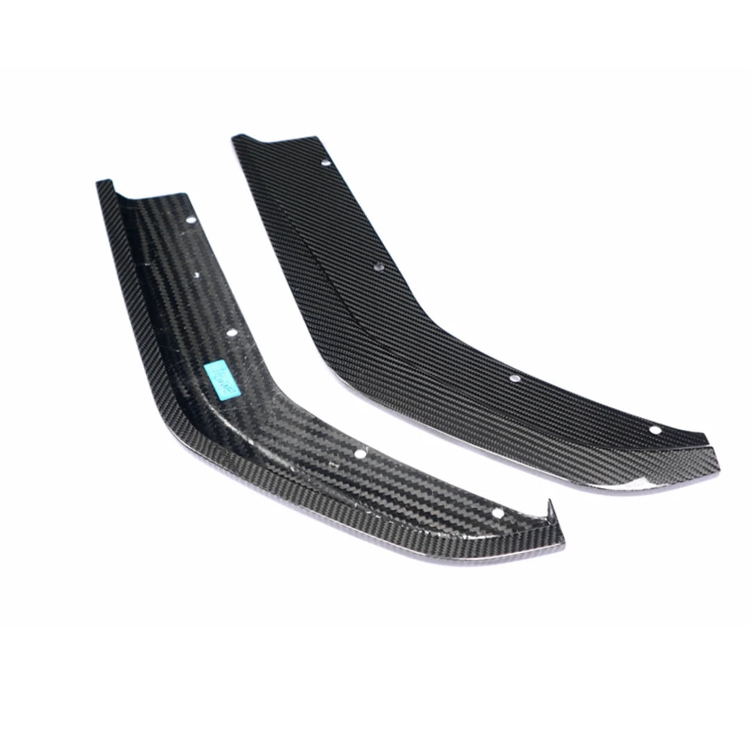 Dry Carbon Fiber Rear bumper Canard Extension - BMW G80 & G81 M3 / G82 & G83