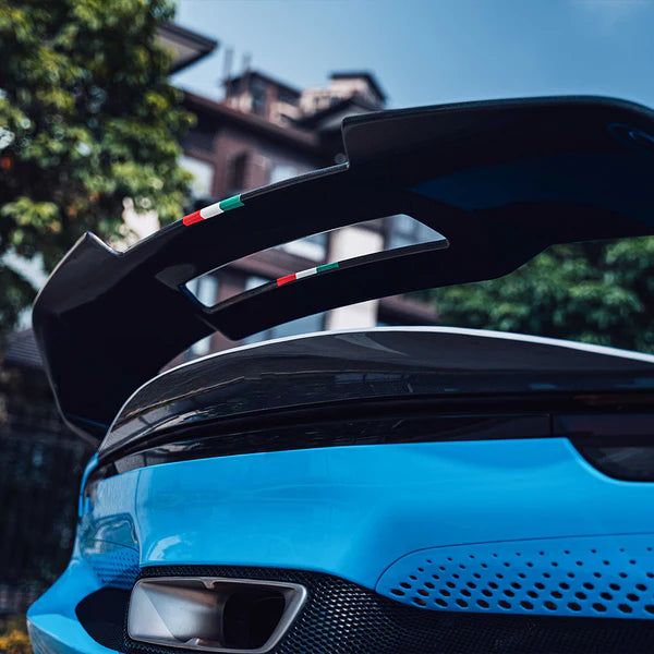 FERRARI 296 GTB Dry carbon fiber Rear wing