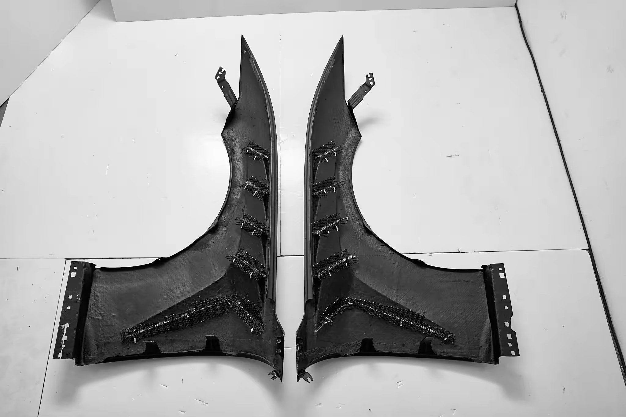 Carbon Fiber Vented Fenders - Ford Mustang S650 GTD 2024