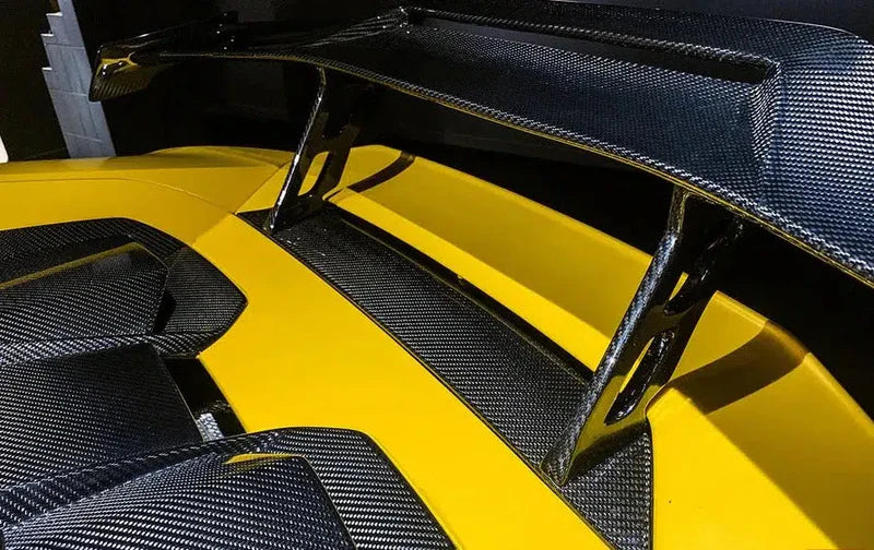 OD Pre-Preg Carbon Fiber Rear Spoiler Wing - Lambo Huracan EVO 2019-2021