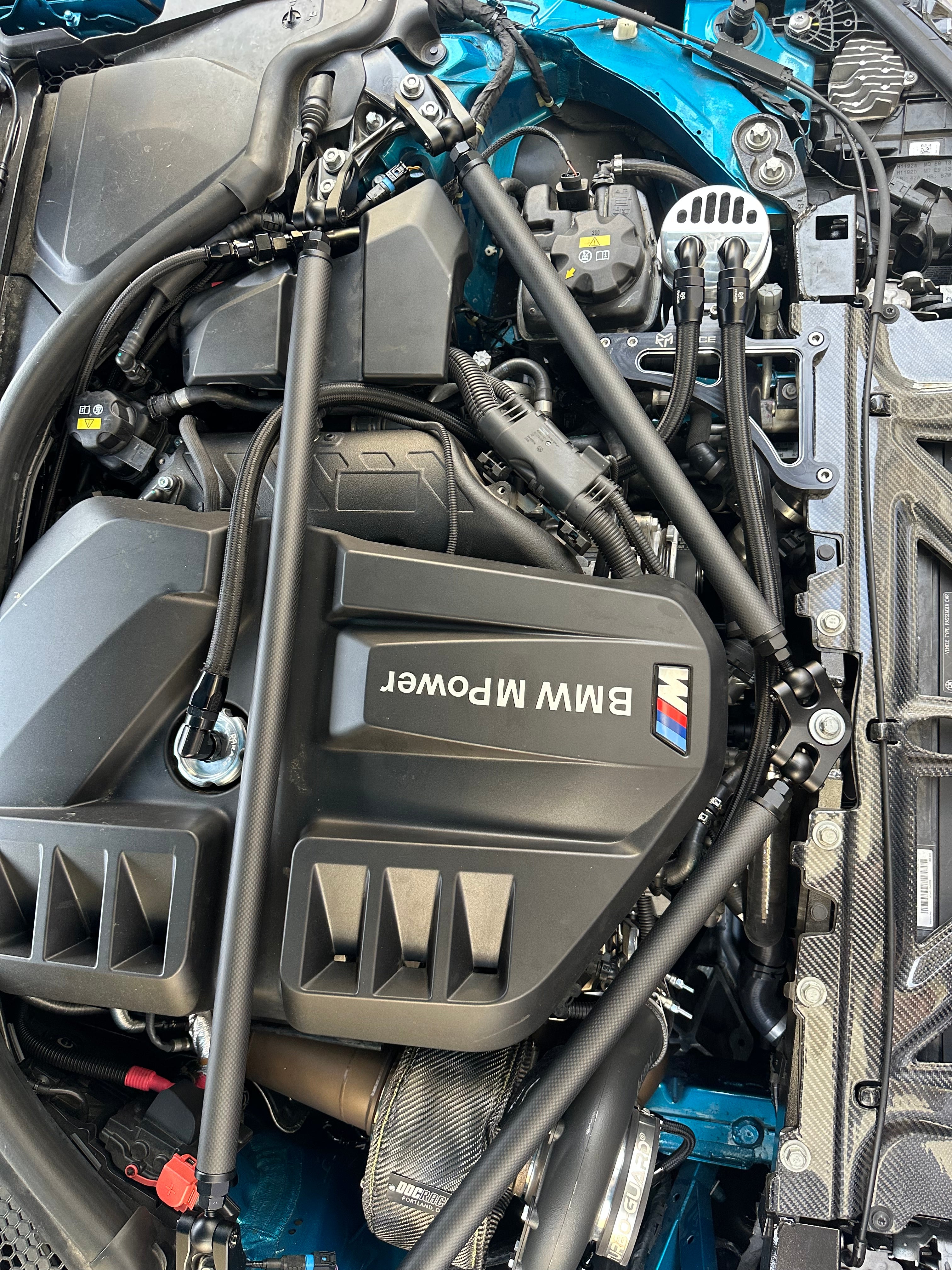 G8X Carbon Fiber Strut Tower Brace - BMW G80 & G81 M3/G82 & G83 M4/ & G87 M2