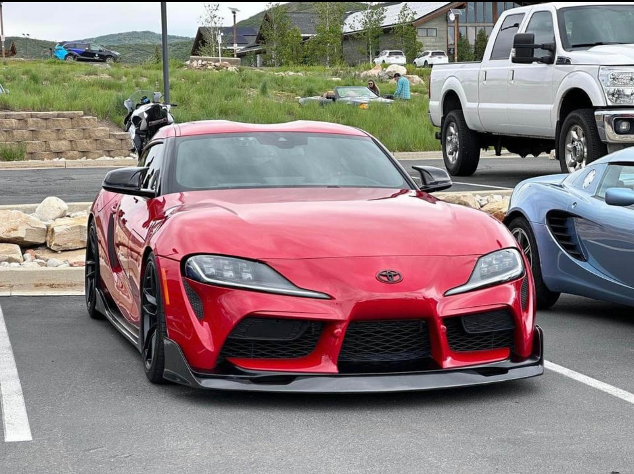 Carbon Fiber AG style Front Bumper Lip - Toyota Supra A90/A91 MK5