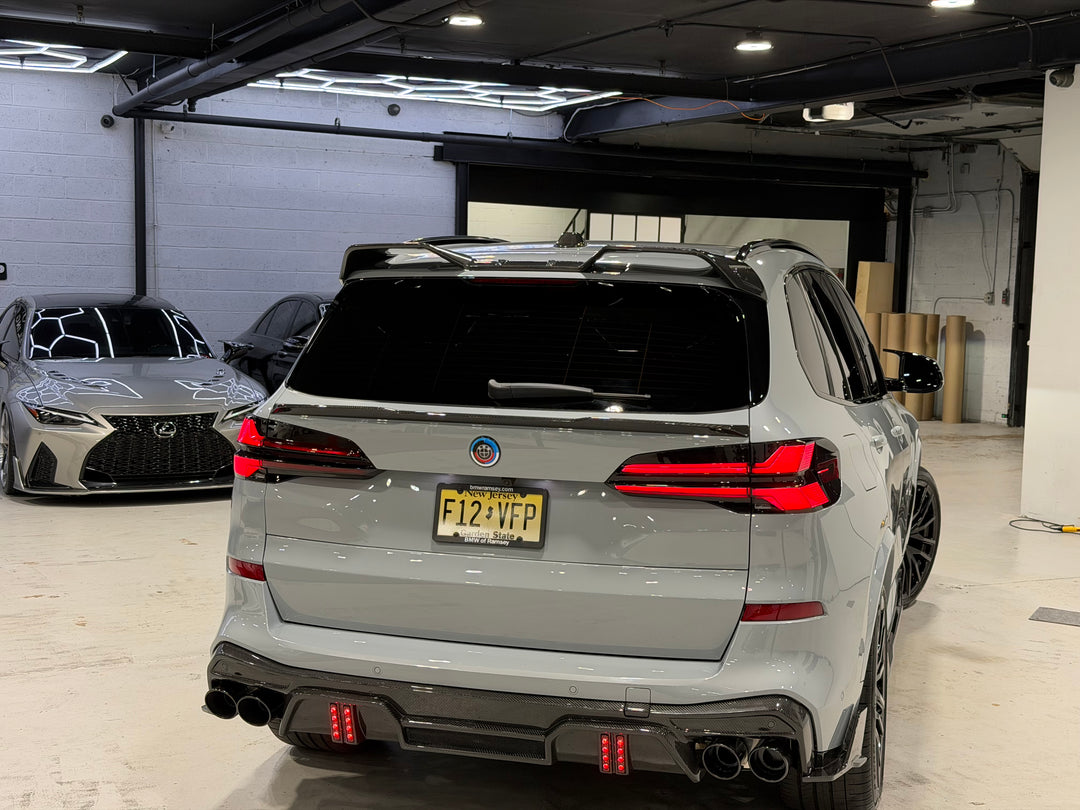 BMW X5 G05 Dry Carbon Fiber TK Top Wing / Spoiler