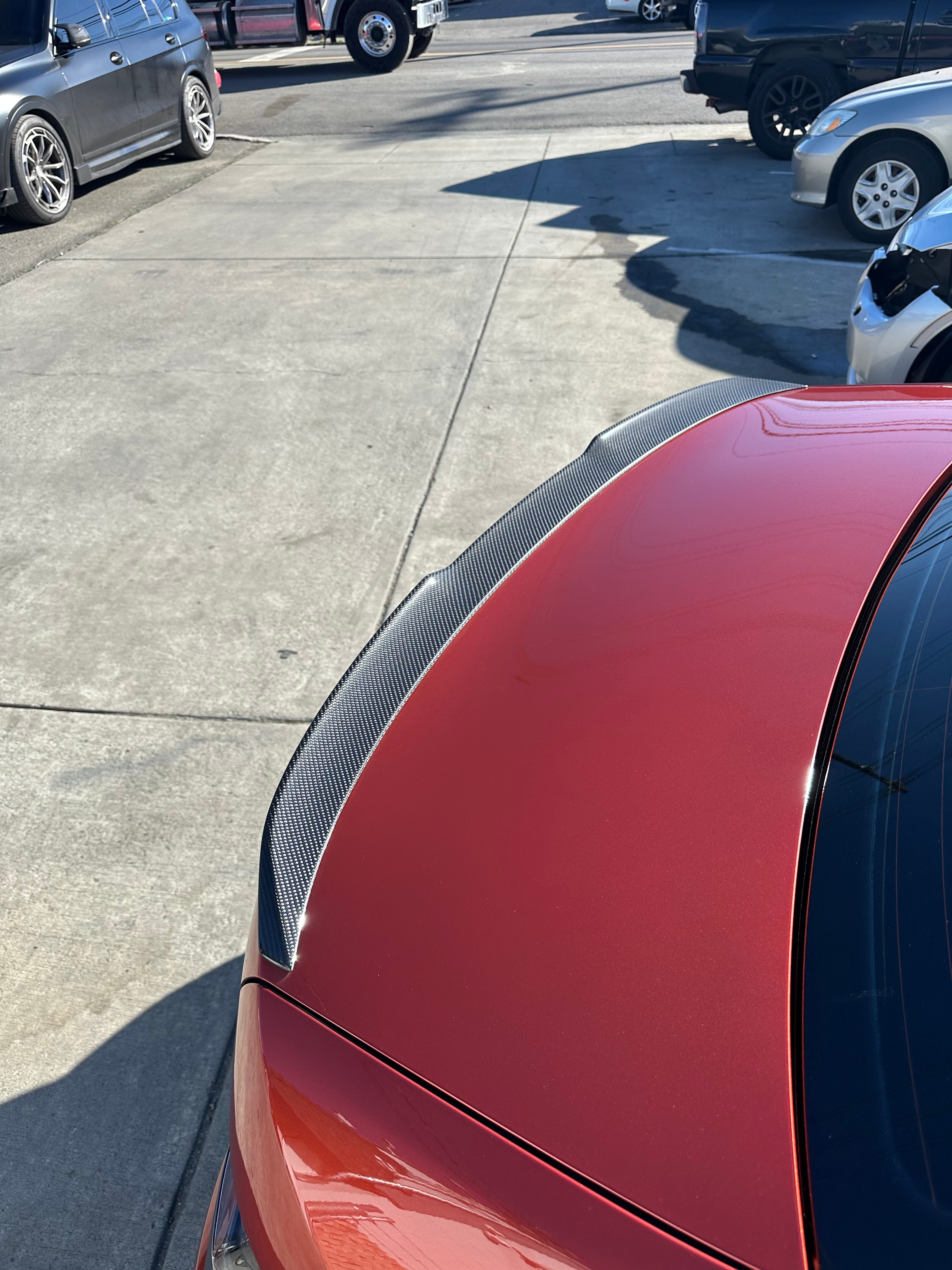 OE Style Carbon Fiber Rear Trunk Spoiler - BMW G80 M3 / G20 3 Series