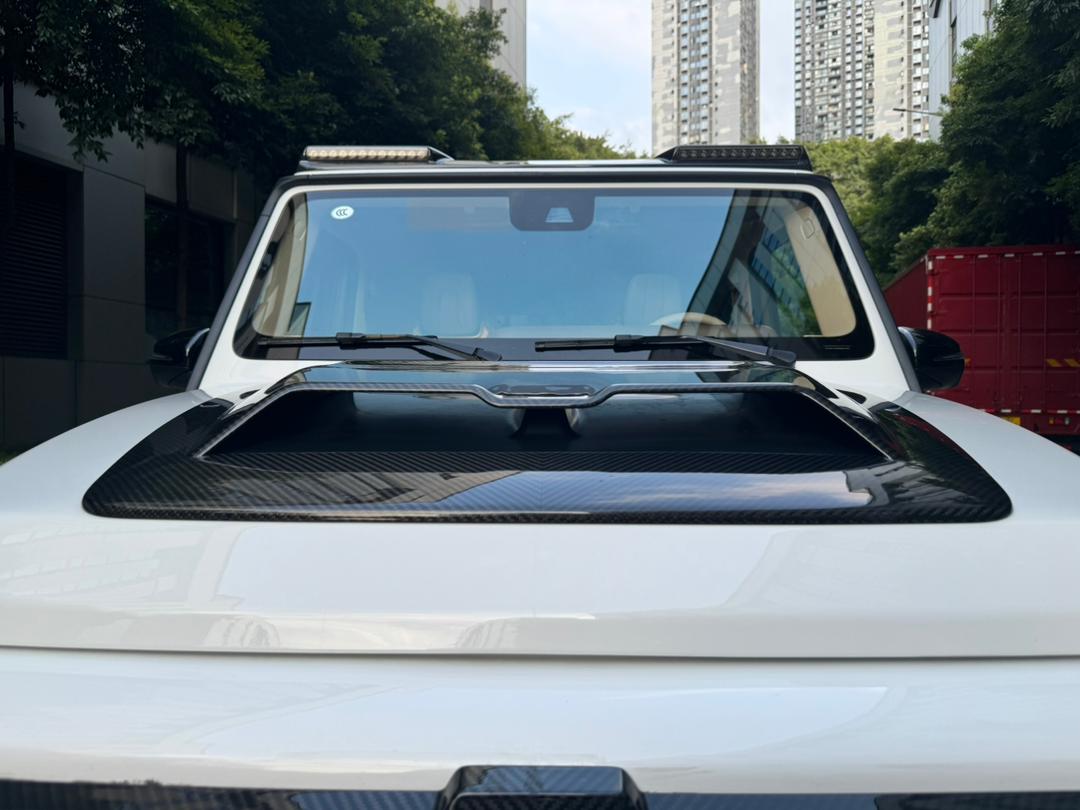 Carbon Engine Engine Cover hood trim - Mercedes G wagon W465