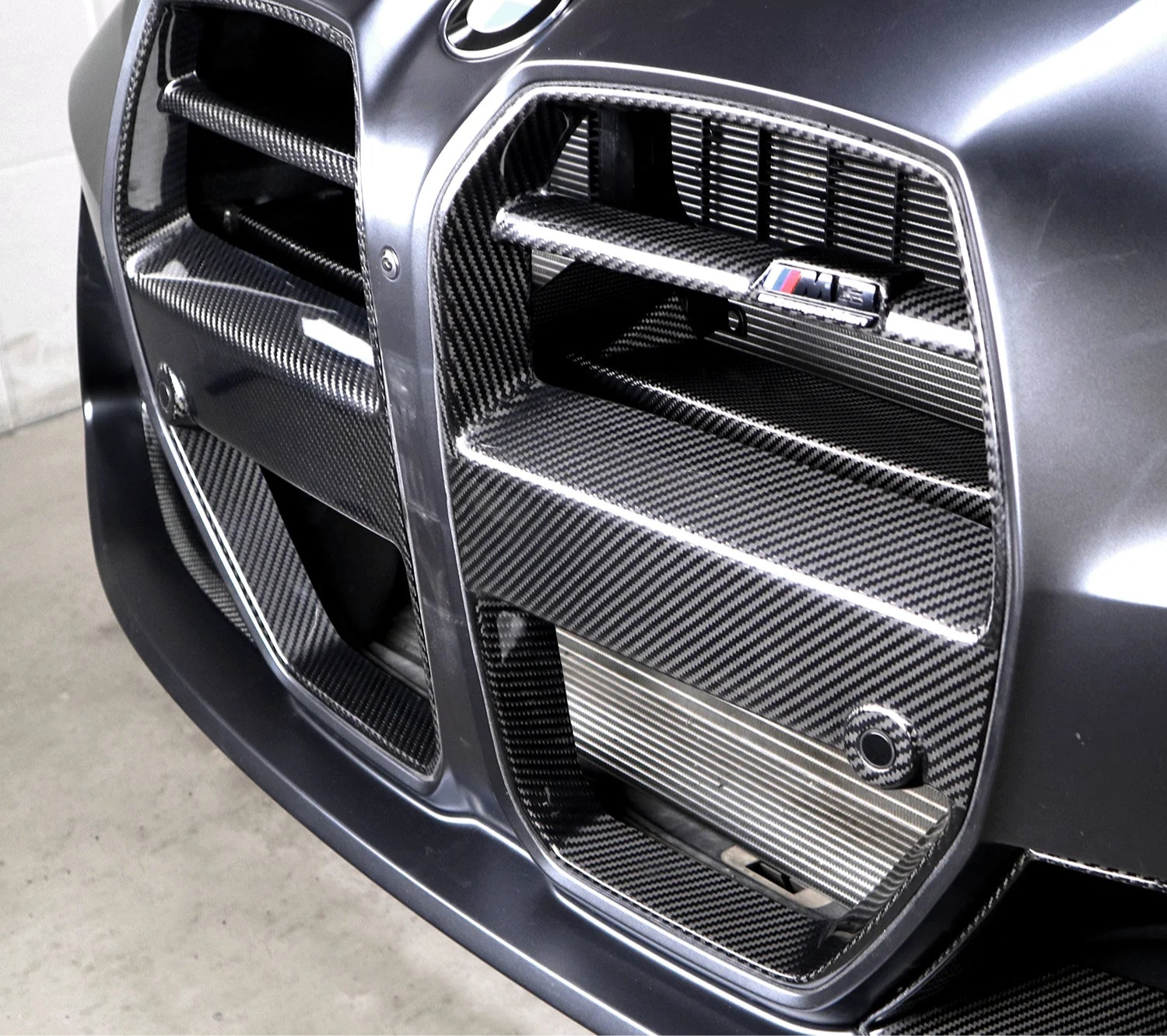 Carbon Fiber Front Anti-Collision Cotton foam Cover - BMW G80 & G81 M3 /G82 & G83 M4