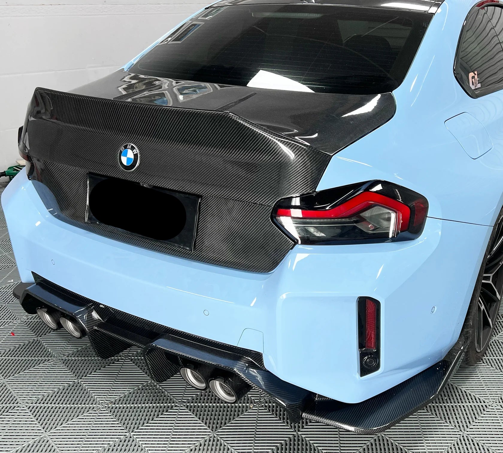 Pre-Preg Carbon Fiber AD Diffuser - BMW G87 M2