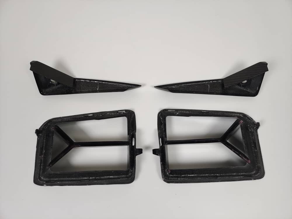 Carbon Fiber C Style Front Bumper Air Vent - BMW M2 G87 2023+