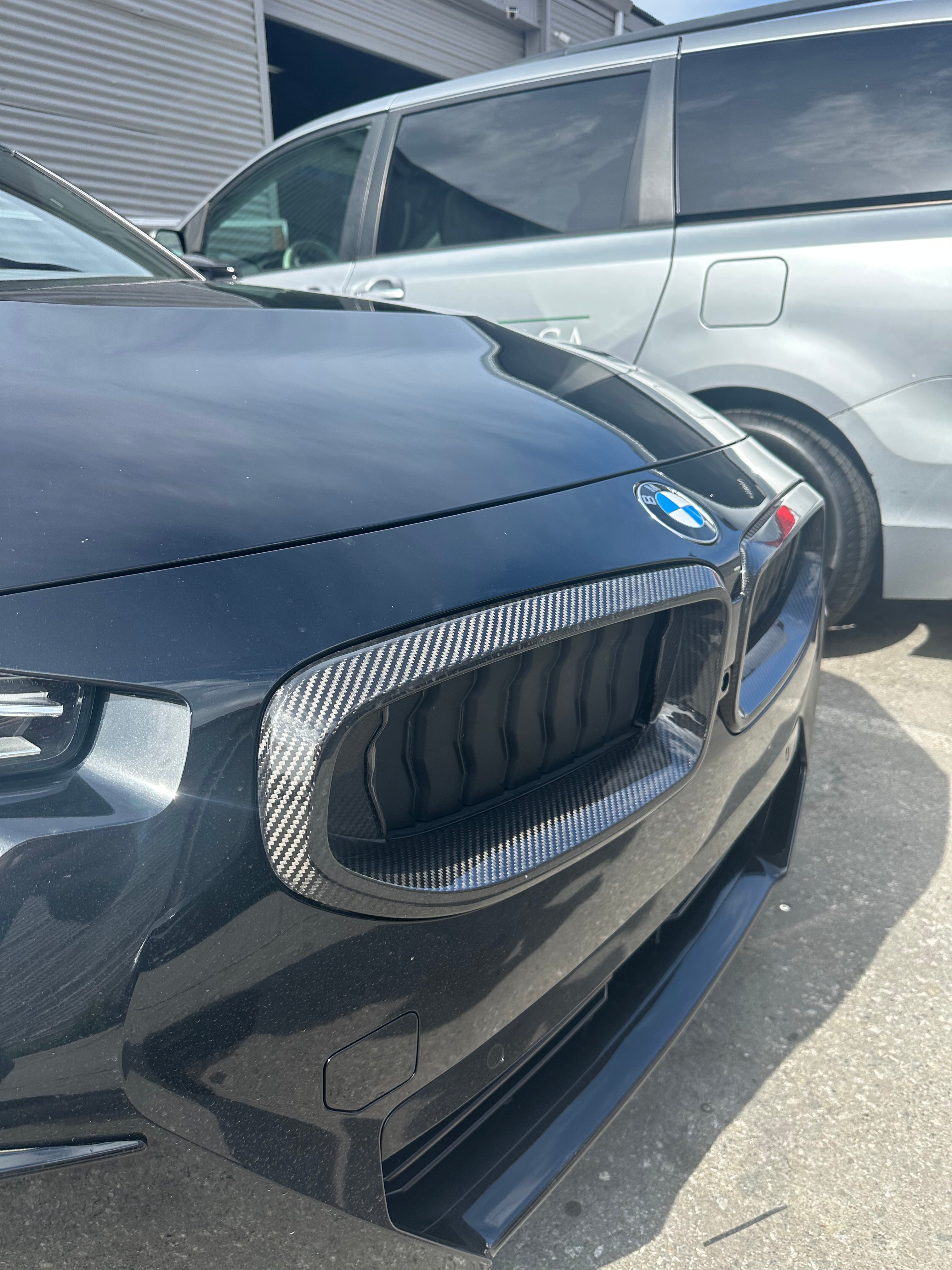 Dry Carbon Fiber front grill Frame Replacement -  BMW 2 Series G42