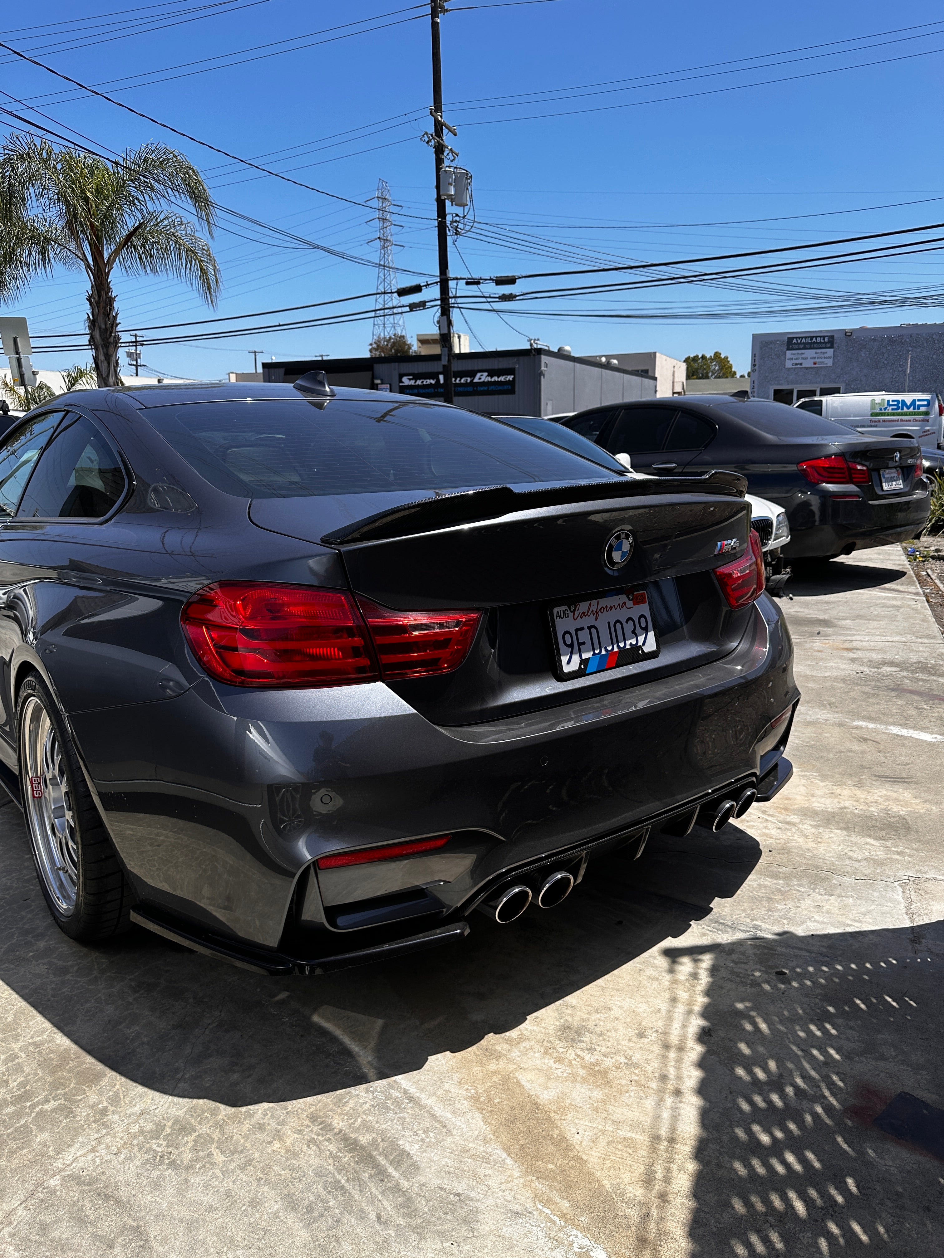 CS Style Carbon Fiber Trunk Spoiler - BMW F82 / F83 M4