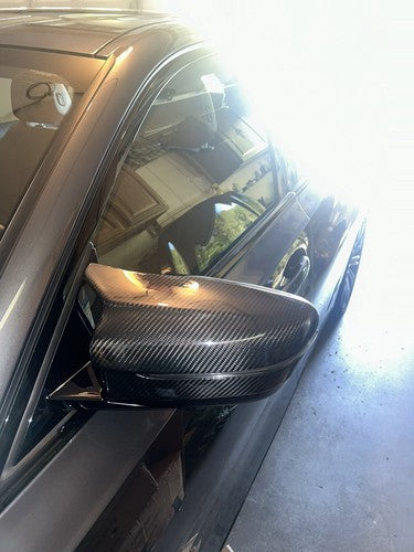 M Style Carbon Fiber Mirror Cap Set for BMW G Chassis