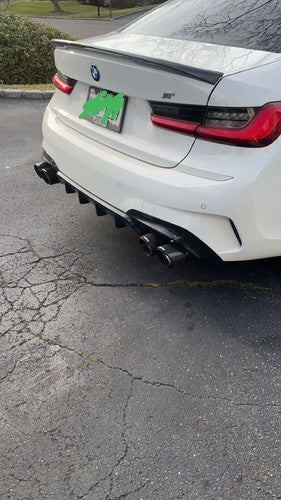 Carbon Fiber MP Trunk Spoiler - BMW G80 M3 & G20 3 Series