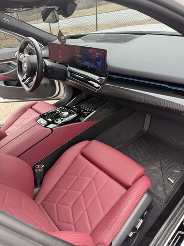 Carbon Fiber Passenger Center Dash Panel Trim Cover - BMW 5 Series G60