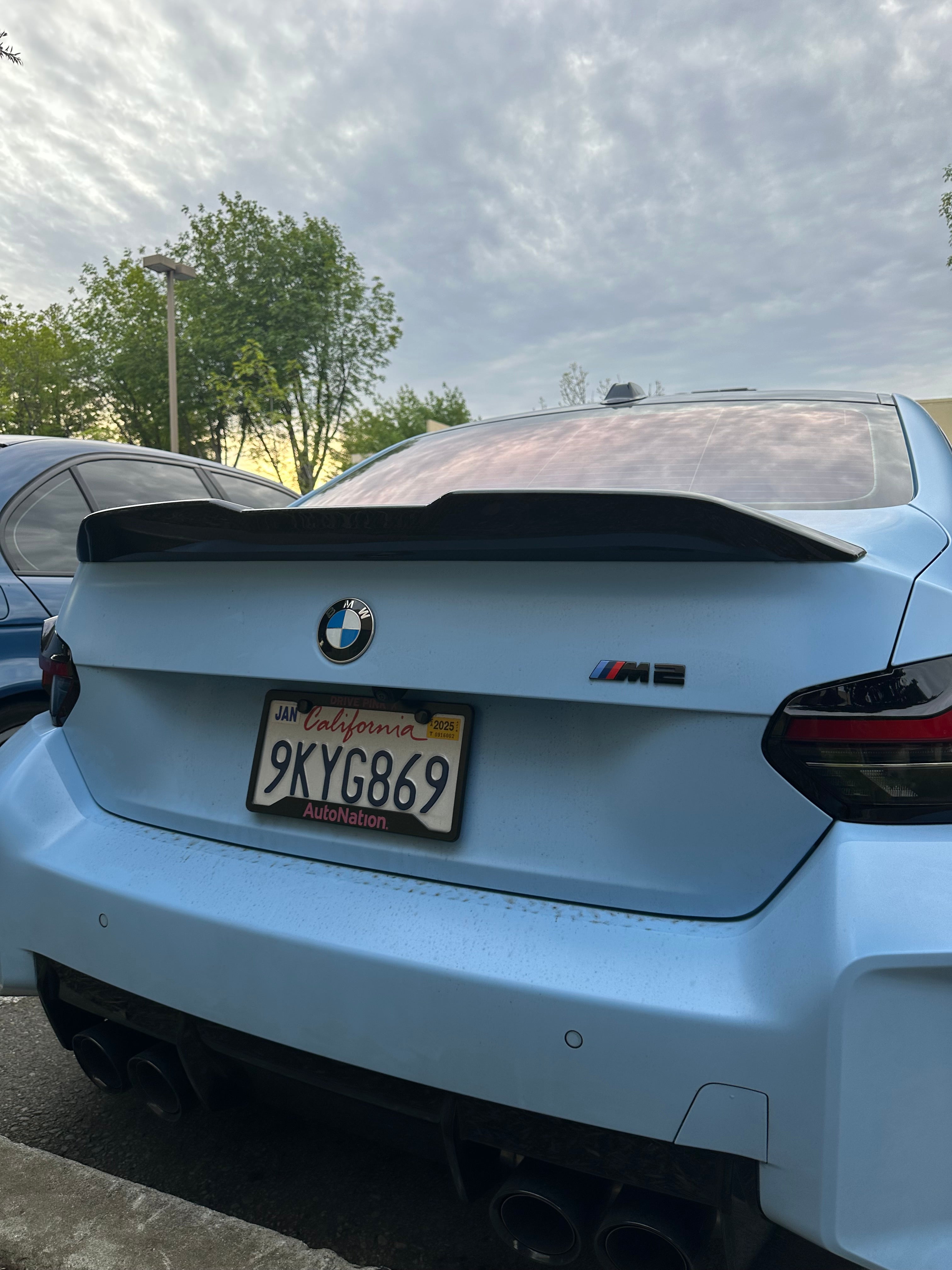 MP Style Carbon Fiber Trunk Spoiler - BMW G87/G42 2 Series