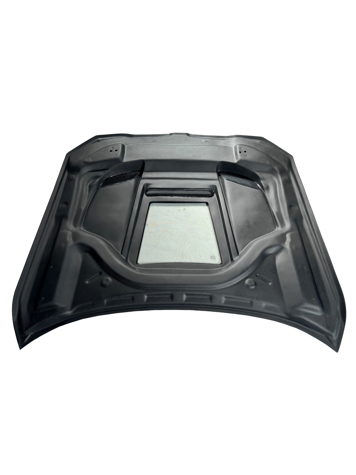 Prepreg Carbon Fiber GT R Style Vented Hood w/ Transparent window  - BMW G80 M3 & G81 M3 / G82 & G83 M4