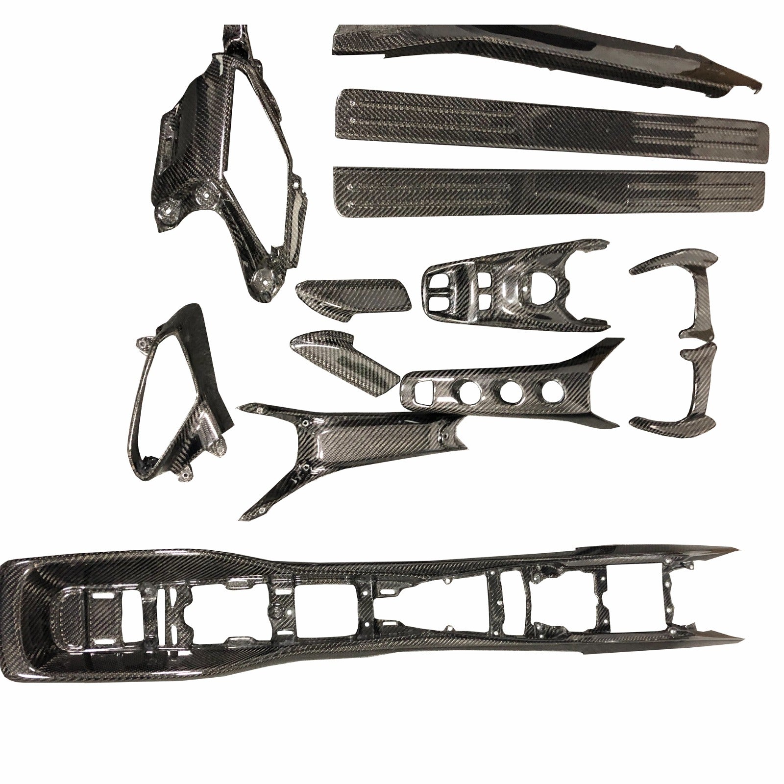 Carbon Fiber Interior Trim Kit - Ferrari 488