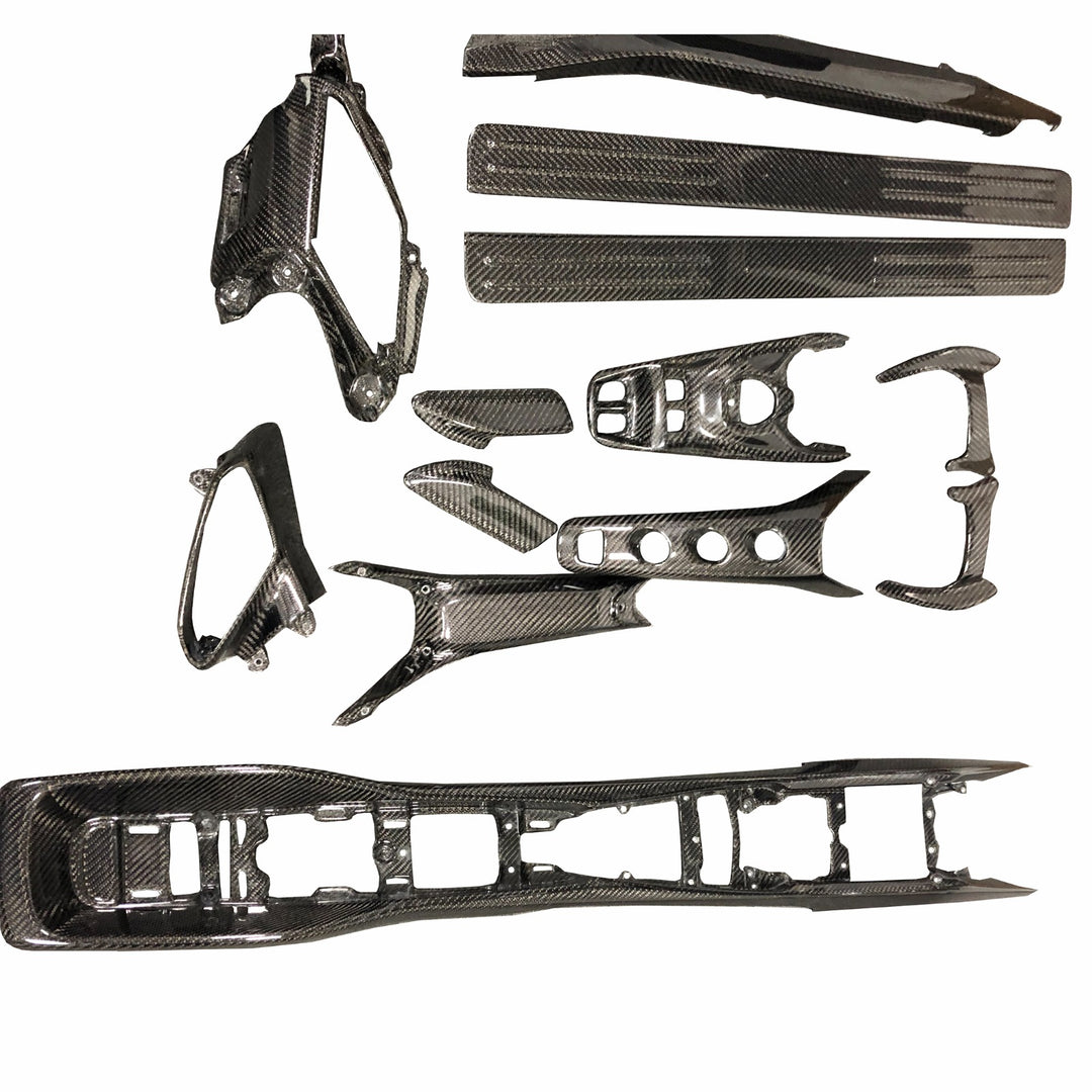 Carbon Fiber Interior Trim Kit - Ferrari 488