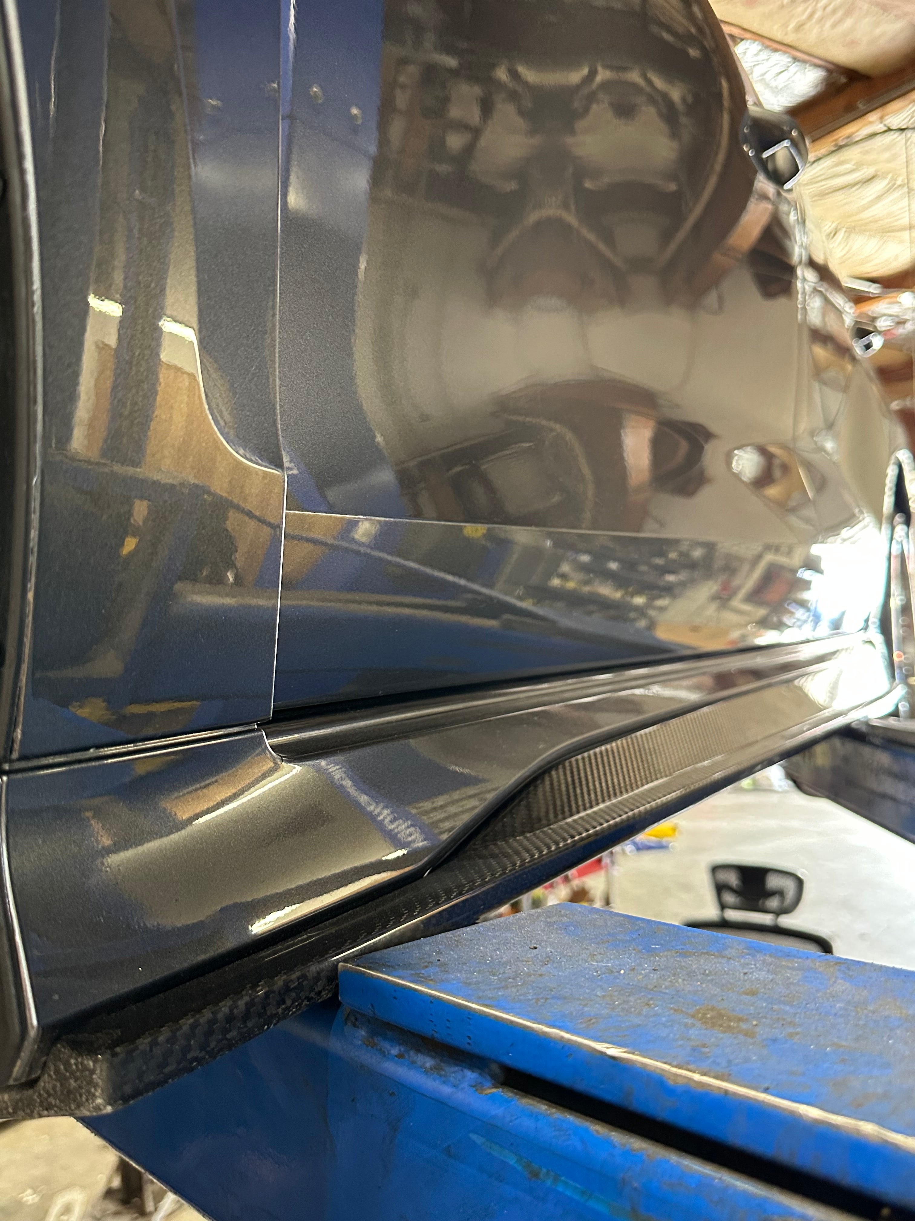 Dry Carbon Fiber Side Skirt - Audi RS3 8Y sedan