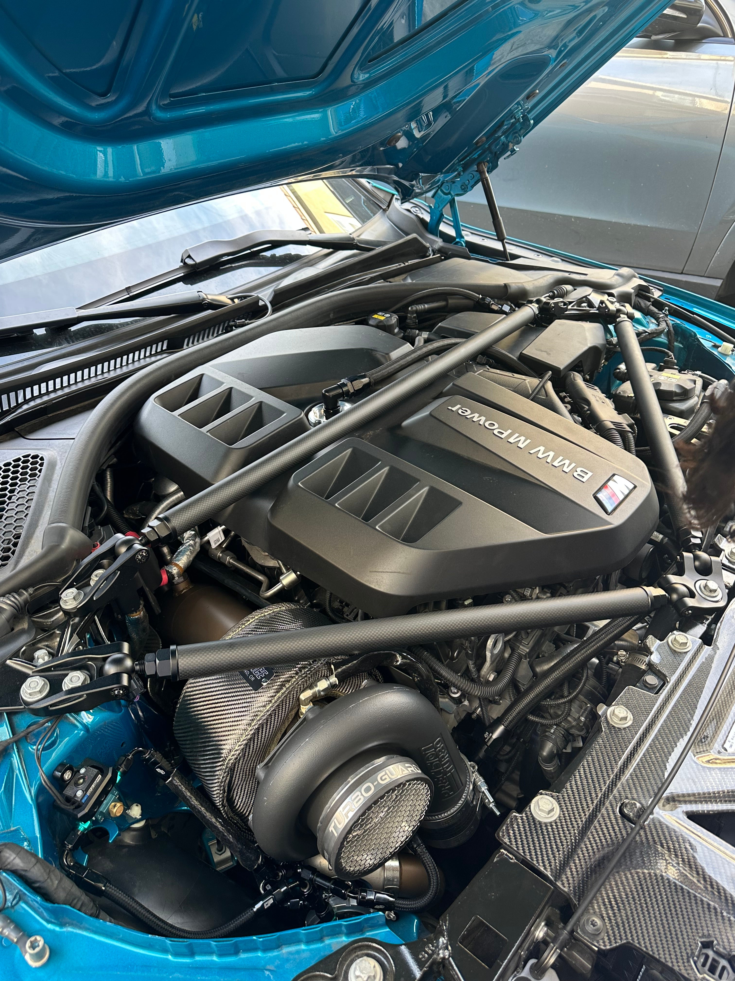 G8X Carbon Fiber Strut Tower Brace - BMW G80 & G81 M3/G82 & G83 M4/ & G87 M2