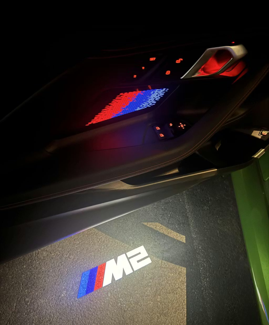 Welcome Door Flood Light Projectors - BMW