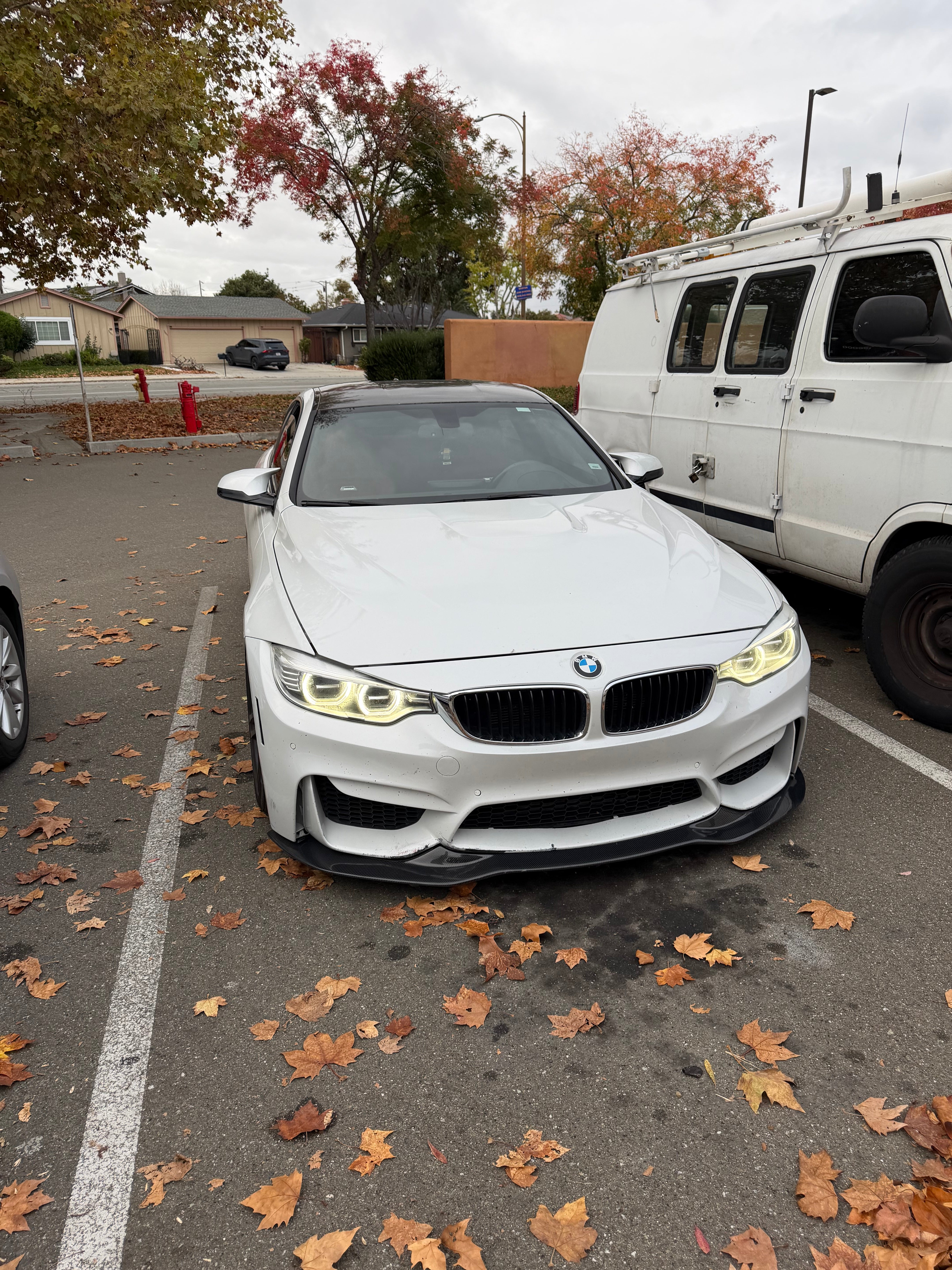PSM Style Carbon Fiber Front Lip - BMW F80/F82