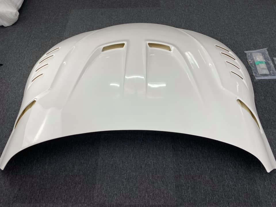 L Style Carbon Fiber Hood Bonnnet - TOYOTA SUPRA A90