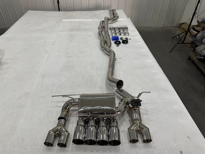 S55 Valved Catback Exhaust System - BMW M2 Competition M2C 3.0T F87 F82 F80