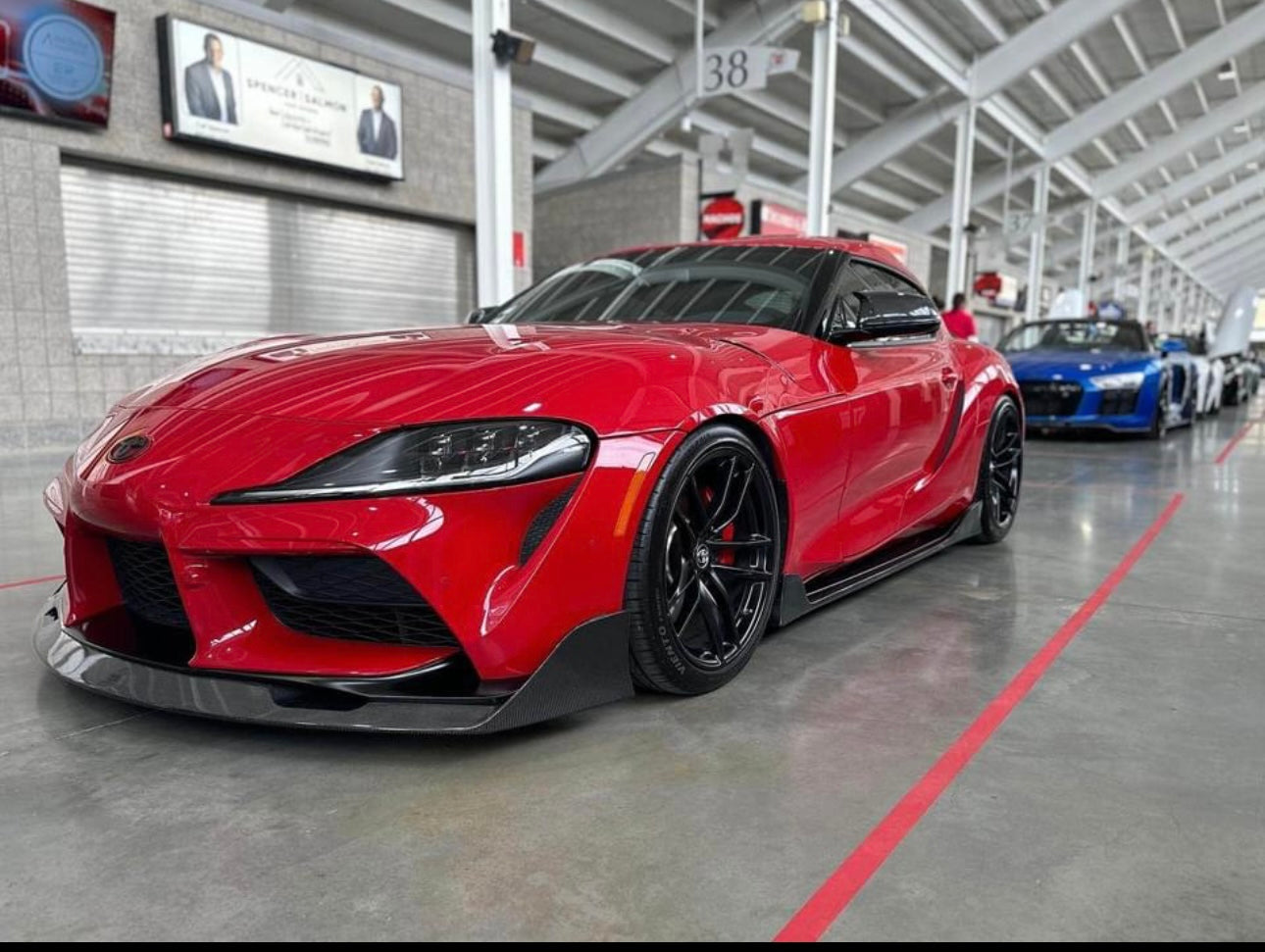 Carbon Fiber AG style Front Bumper Lip - Toyota Supra A90/A91 MK5