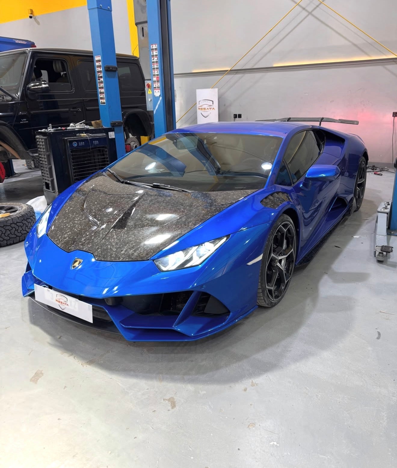 1016 Style Prepreg Carbon FIber Hood - Lamborghini Huracan / Tecnica