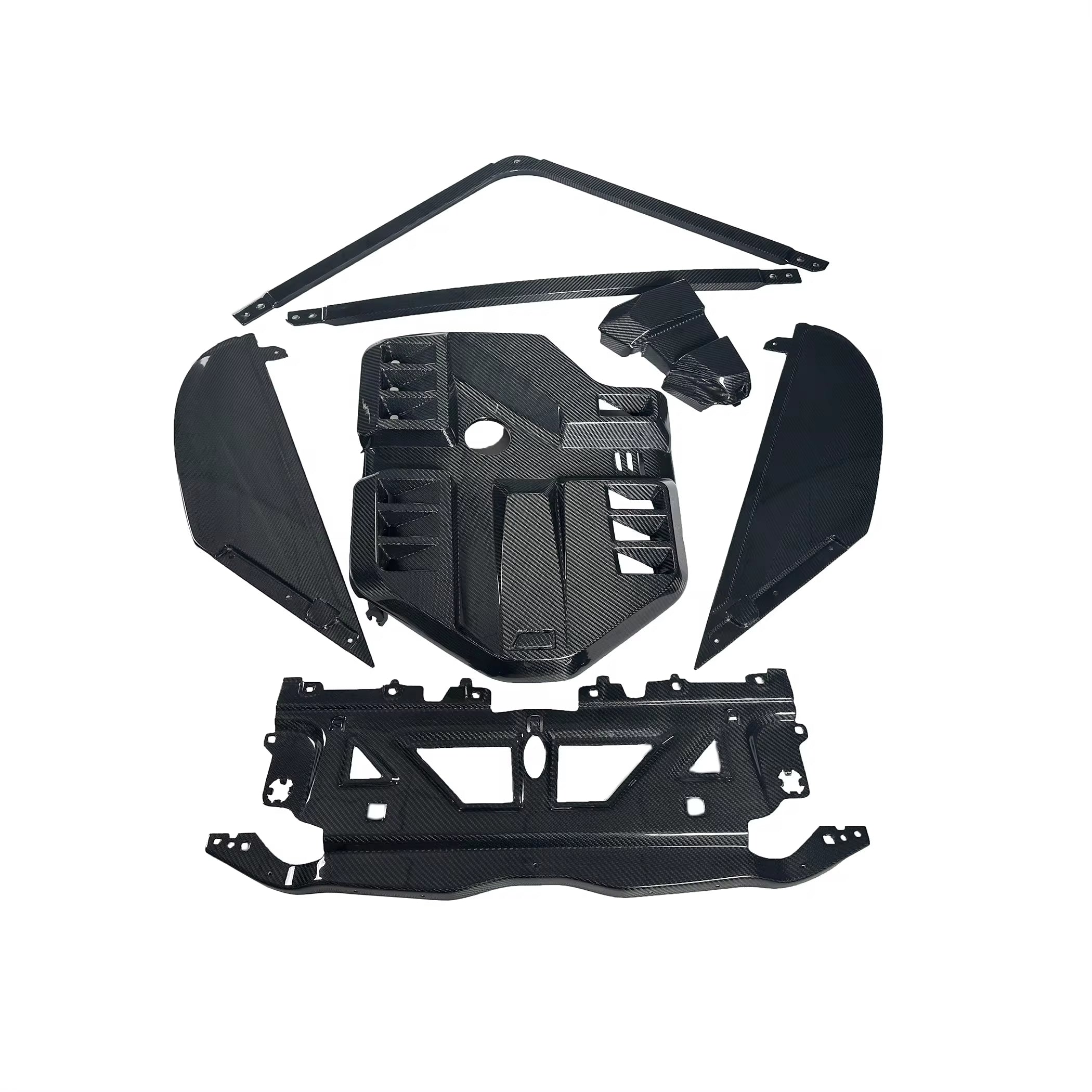 Dry Carbon Fiber Full Engine Bay Cover Kit - BMW G80 M3 & G82 M4