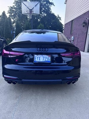 PSM Style Carbon Fiber Trunk Spoiler - Audi RS5 / S5 / A5 B8 & B9