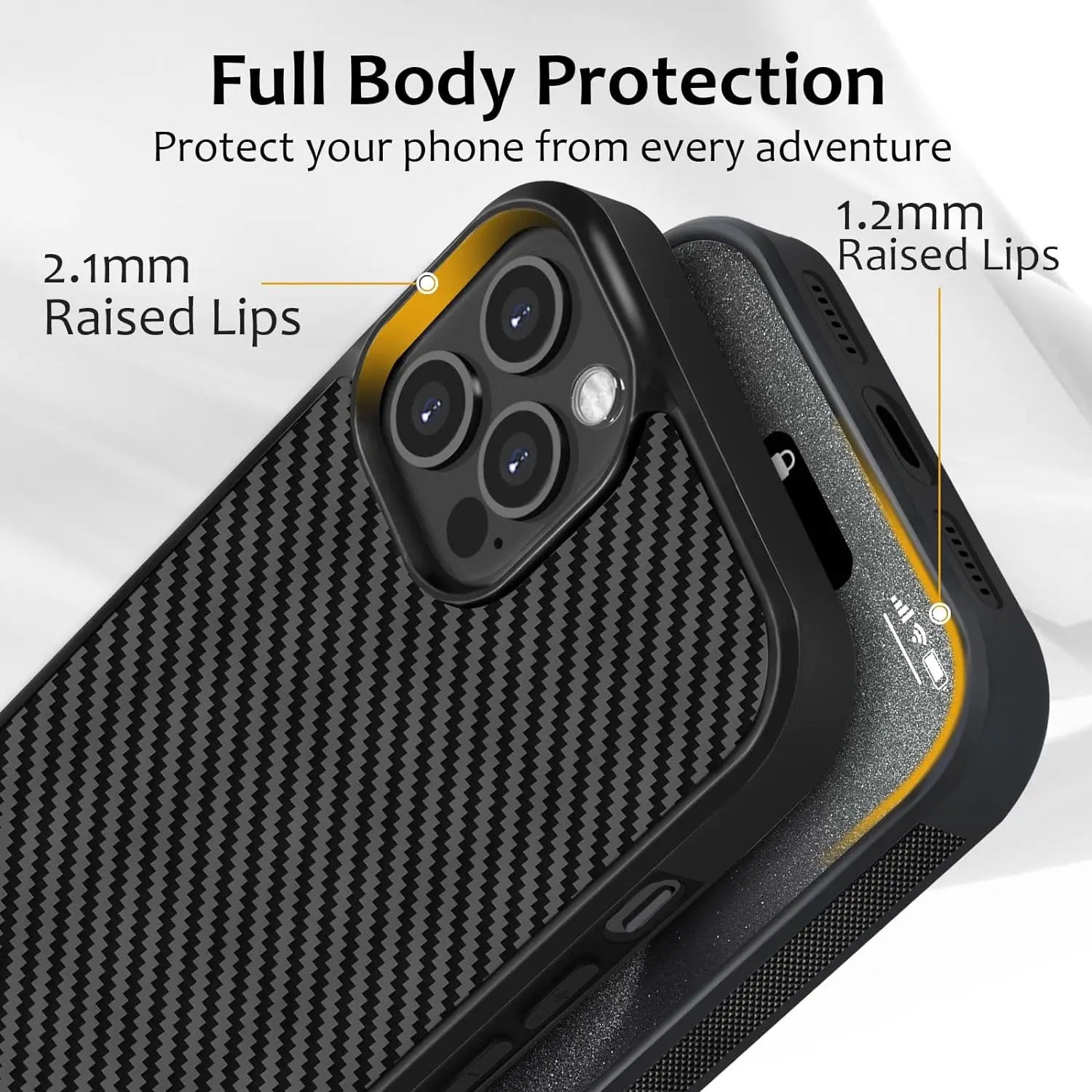 Gloss Carbon Fiber Phone Case - iPhone