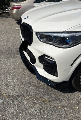 Gloss Black Front Lip Splitter - BMW X5 G05 M Sport 2019-2023