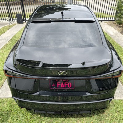 Carbon Fiber Rear Window Roof Spoiler - 21-25 Lexus IS300 IS350 IS500