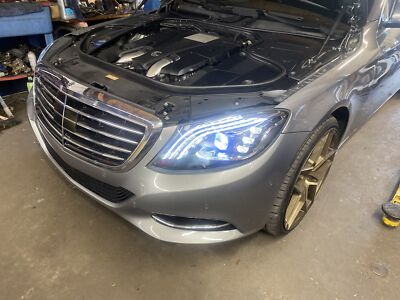 2018+ OEM Style Full LED Head Lights - 2014-17 Mercedes Benz S Class