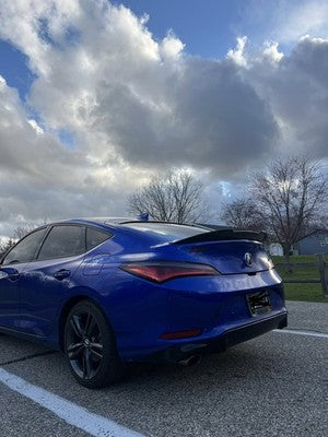 Carbon Fiber PSM Style Rear Trunk Spoiler - 2023-26 Acura Integra Aspec Type-S