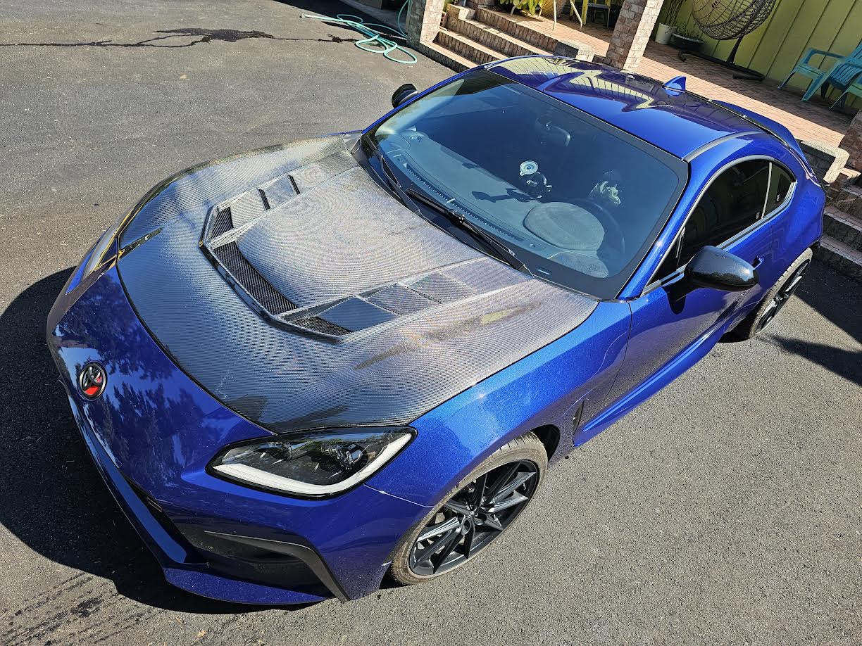 Carbon Fiber Vented Hood - Toyota GR86 & BRZ ZD8 ZN8