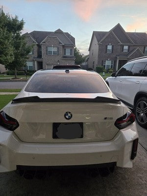 V Style Carbon Fiber Rear Spoiler - BMW G87