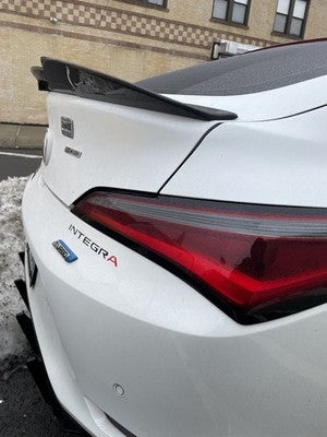 Carbon Fiber PSM Style Rear Trunk Spoiler - 2023-26 Acura Integra Aspec Type-S