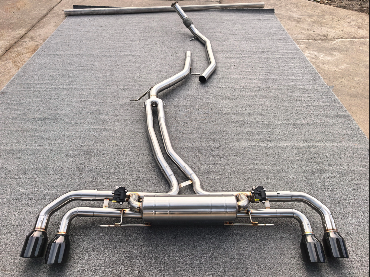 Performance Racing Full Exhaust System - PORSCHE Cayenne 2.9T 3.0T 2019-2023