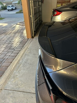 Carbon Fiber Trunk Spoiler JDM - 2021-2025 Lexus IS300 IS350 F Sport