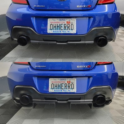 Polyurethane GT Style Rear Diffuser Extension- Toyota GR86 & Subaru BRZ