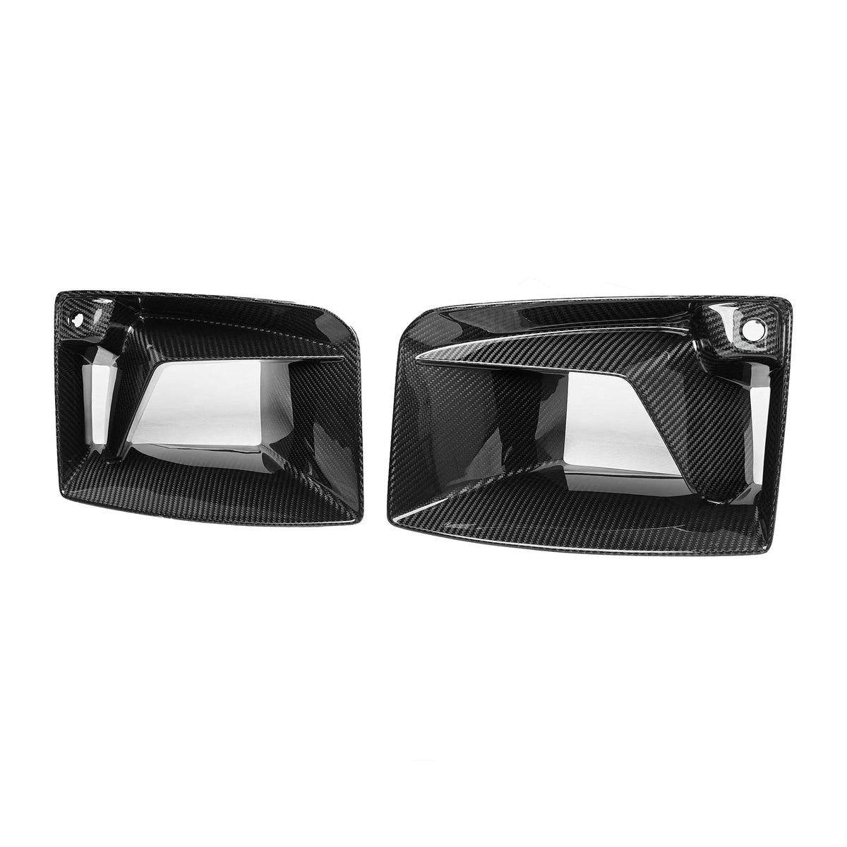 Carbon Fiber TR Style Front Air duct Vent Trim Replacement - BMW G87 M2