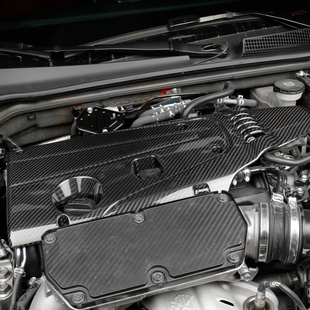 Carbon Fiber Engine Cover Replacement Fit for Civic Type R FL5 2023+