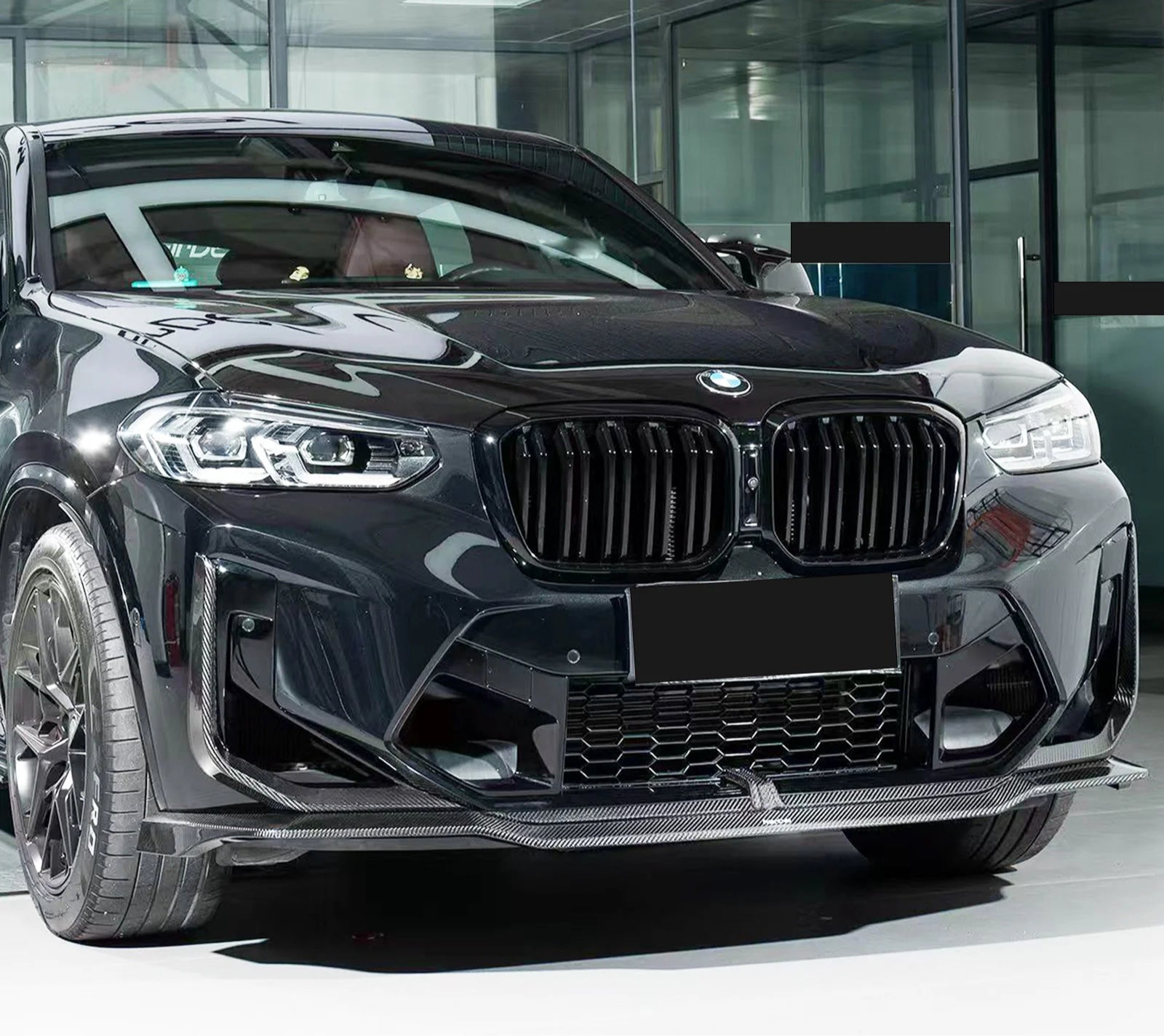 Pre - Preg Carbon Fiber Front Lip - BMW F98 X4M LCI