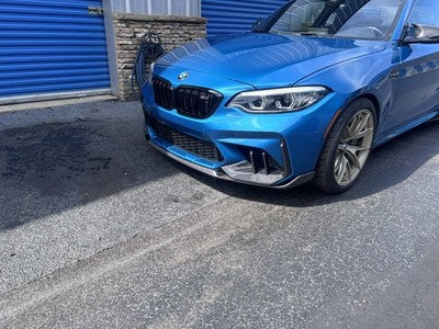 Carbon Fiber CTM Front Bumper Airduct Fins - 19-2021 BMW F87 M2C