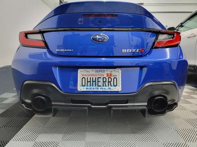 Polyurethane GT Style Rear Diffuser Extension- Toyota GR86 & Subaru BRZ