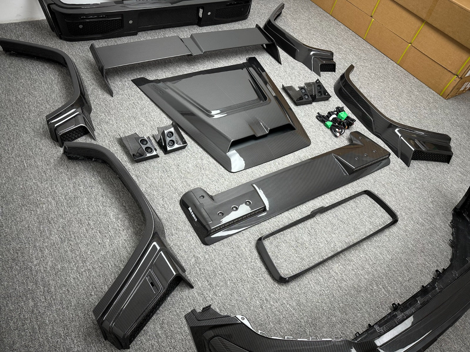 Carbon Fiber Full Brabus Body Kit - Mercedes Benz G Class G63 G500 G580 2025+