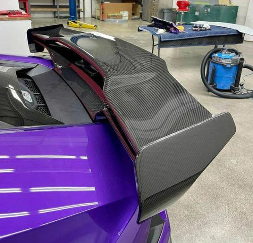 Carbon Fiber AP Wing With Base Panel - Lamborghini Huracan